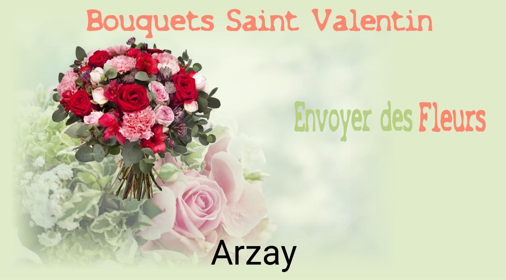Roses de Saint-Valentin livrées à Arzay